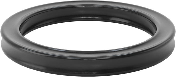 Kimyasala Dayanıklı Viton® Floroelastomer O-Ring, X Profilli, 3/16 Kesirli Genişlik, Dash Numarası 325