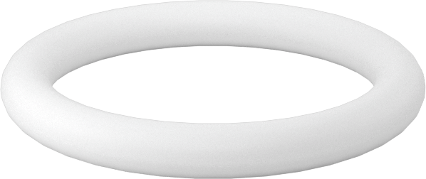 Ultra Kimyasala Dayanıklı Sert PTFE O-Rings, Düz Dişli Bağlantılar İçin, Dash No. 907