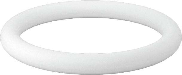 Ultra Kimyasala Dayanıklı Sert PTFE O-Rings, Düz Dişli Bağlantılar İçin, Dash No. 908