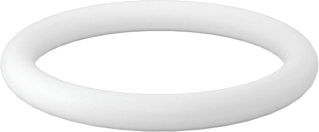 Ultra Kimyasala Dayanıklı Sert PTFE O-Rings, Düz Dişli Bağlantılar İçin, Dash No. 911