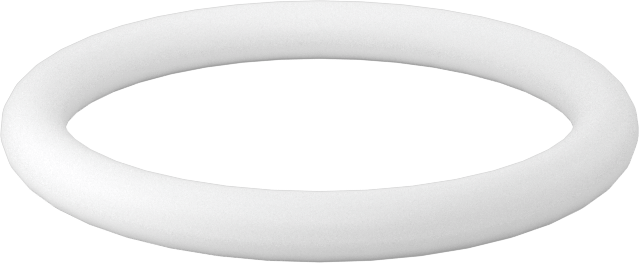 Ultra Kimyasala Dayanıklı Sert PTFE O-Rings, Düz Dişli Bağlantılar İçin, Dash No. 912