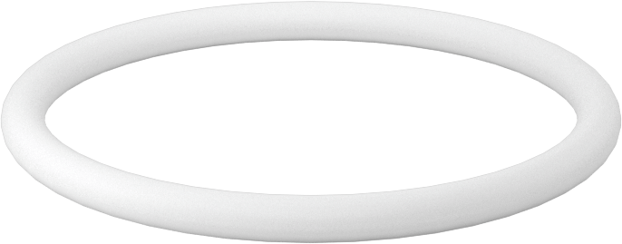 Ultra Kimyasala Dayanıklı Sert PTFE O-Rings, Düz Dişli Bağlantılar İçin, Dash No. 920