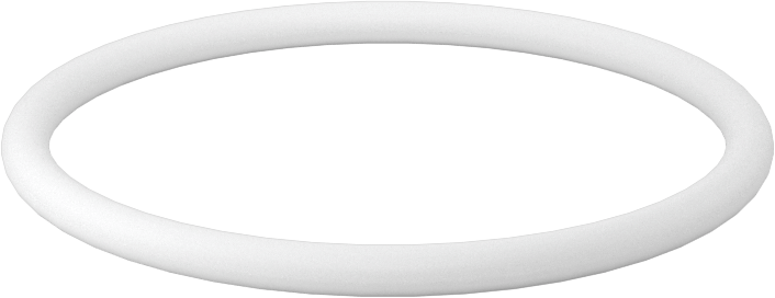 Ultra Kimyasala Dayanıklı Sert PTFE O-Rings, Düz Dişli Bağlantılar İçin, Dash No. 924