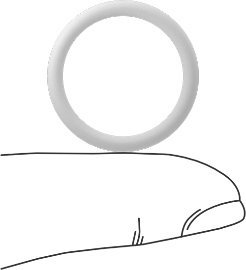 Ultra Kimyasala Dayanıklı Sert PTFE O-Rings, Düz Dişli Bağlantılar İçin, Dash No. 910