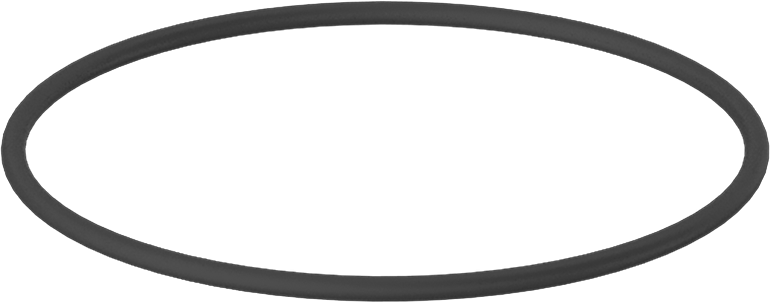 Sert Viton® Floroelastomer O-Ring, Kimyasala Dayanıklı, 1/16 Kesirli Genişlik, Dash Numarası 034