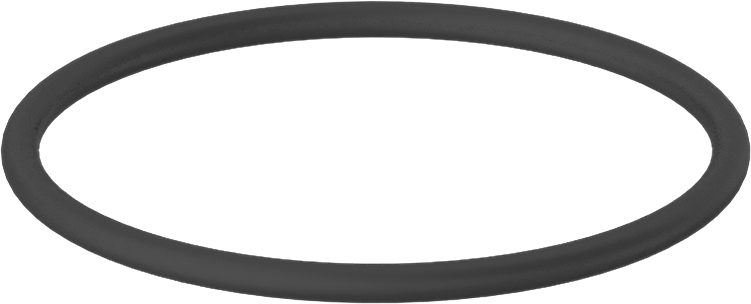 Sert Viton® Floroelastomer O-Ring, Kimyasala Dayanıklı, 3/32 Kesirli Genişlik, Dash Numarası 134