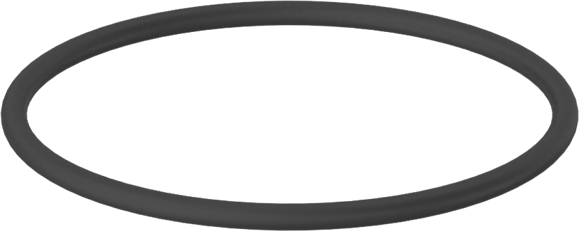 Sert Viton® Floroelastomer O-Ring, Kimyasala Dayanıklı, 1/8 Kesirli Genişlik, Dash Numarası 233