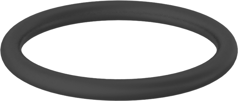 Sert Viton® Floroelastomer O-Ring, Kimyasala Dayanıklı, 3/16 Kesirli Genişlik, Dash Numarası 329