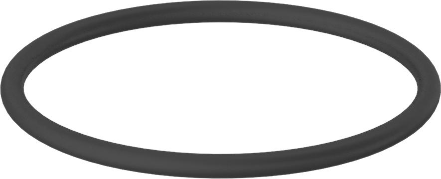 Sert Viton® Floroelastomer O-Ring, Kimyasala Dayanıklı, 3/16 Kesirli Genişlik, Dash Numarası 342