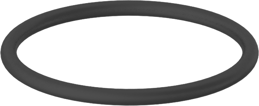 Sert Viton® Floroelastomer O-Ring, Kimyasala Dayanıklı, 1/16 Kesirli Genişlik, Dash Numarası 022