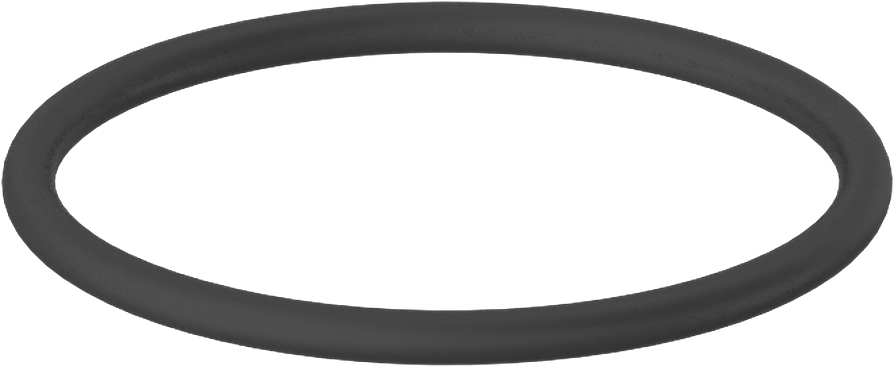 Sert Viton® Floroelastomer O-Ring, Kimyasala Dayanıklı, 1/16 Kesirli Genişlik, Dash Numarası 023