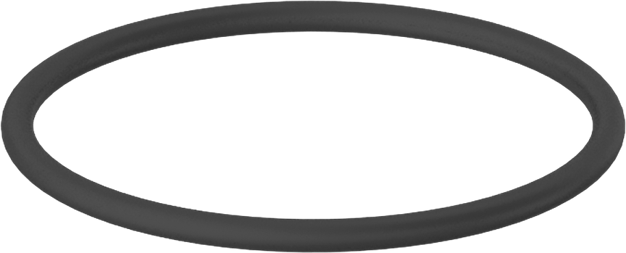 Sert Viton® Floroelastomer O-Ring, Kimyasala Dayanıklı, 1/16 Kesirli Genişlik, Dash Numarası 026