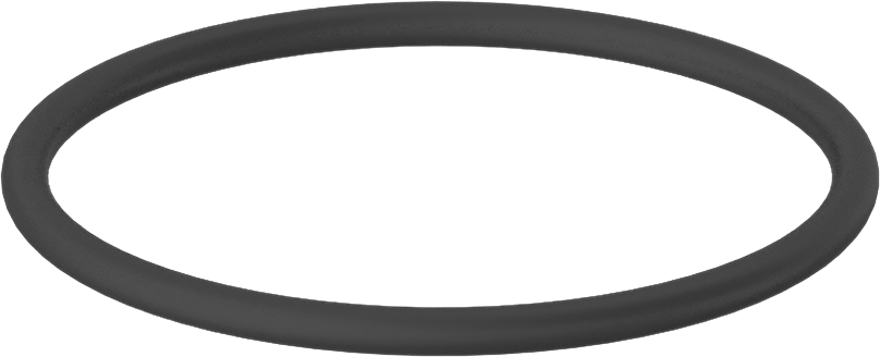 Sert Viton® Floroelastomer O-Ring, Kimyasala Dayanıklı, 1/8 Kesirli Genişlik, Dash Numarası 229