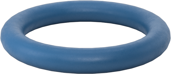 Düşük Sıcaklık Mil. Spec. Florosilikon O-Ring, Kimyasala Dayanıklı, 1/16 Kesirli Genişlik, Dash Numarası 012