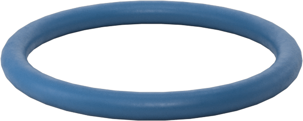 Düşük Sıcaklık Mil. Spec. Florosilikon O-Ring, Kimyasala Dayanıklı, 1/16 Kesirli Genişlik, Dash Numarası 017