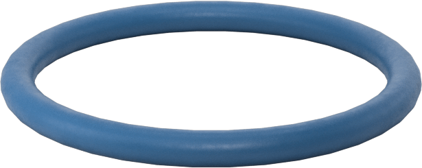 Düşük Sıcaklık Mil. Spec. Florosilikon O-Ring, Kimyasala Dayanıklı, 1/16 Kesirli Genişlik, Dash Numarası 018