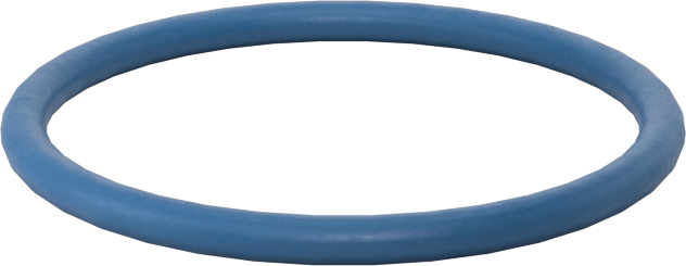 Düşük Sıcaklık Mil. Spec. Florosilikon O-Ring, Kimyasala Dayanıklı, 1/16 Kesirli Genişlik, Dash Numarası 021