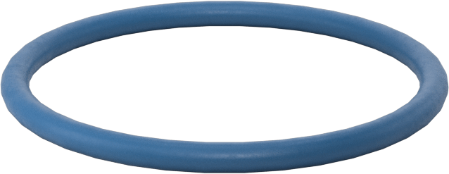 Düşük Sıcaklık Mil. Spec. Florosilikon O-Ring, Kimyasala Dayanıklı, 1/16 Kesirli Genişlik, Dash Numarası 022