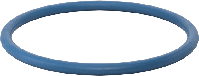 Düşük Sıcaklık Mil. Spec. Florosilikon O-Ring, Kimyasala Dayanıklı, 1/16 Kesirli Genişlik, Dash Numarası 024