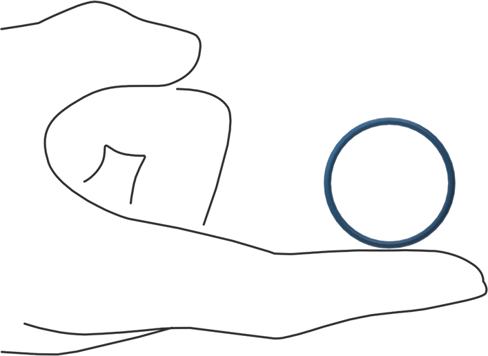 Düşük Sıcaklık Mil. Spec. Florosilikon O-Ring, Kimyasala Dayanıklı, 1/16 Kesirli Genişlik, Dash Numarası 024
