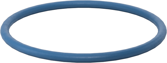 Düşük Sıcaklık Mil. Spec. Florosilikon O-Ring, Kimyasala Dayanıklı, 1/16 Kesirli Genişlik, Dash Numarası 026