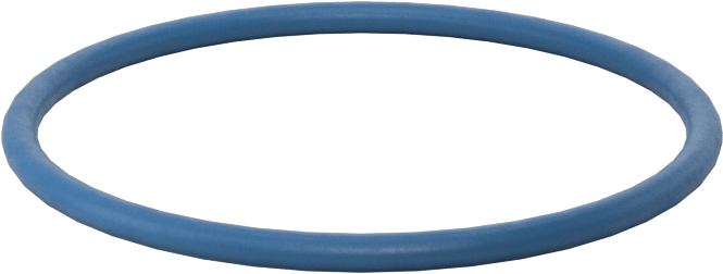 Düşük Sıcaklık Mil. Spec. Florosilikon O-Ring, Kimyasala Dayanıklı, 1/16 Kesirli Genişlik, Dash Numarası 027