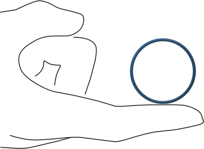 Düşük Sıcaklık Mil. Spec. Florosilikon O-Ring, Kimyasala Dayanıklı, 1/16 Kesirli Genişlik, Dash Numarası 028