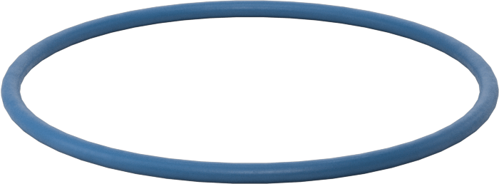 Düşük Sıcaklık Mil. Spec. Florosilikon O-Ring, Kimyasala Dayanıklı, 1/16 Kesirli Genişlik, Dash Numarası 031