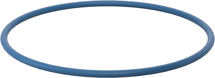 Düşük Sıcaklık Mil. Spec. Florosilikon O-Ring, Kimyasala Dayanıklı, 1/16 Kesirli Genişlik, Dash Numarası 034