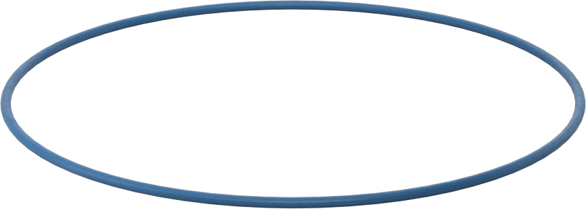 Düşük Sıcaklık Mil. Spec. Florosilikon O-Ring, Kimyasala Dayanıklı, 1/16 Kesirli Genişlik, Dash Numarası 045