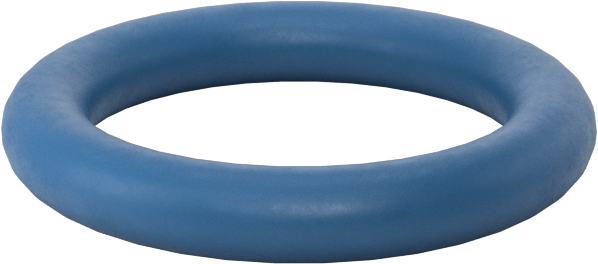 Düşük Sıcaklık Mil. Spec. Florosilikon O-Ring, Kimyasala Dayanıklı, 3/32 Kesirli Genişlik, Dash Numarası 112