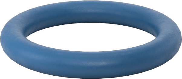 Düşük Sıcaklık Mil. Spec. Florosilikon O-Ring, Kimyasala Dayanıklı, 3/32 Kesirli Genişlik, Dash Numarası 113