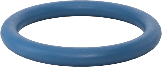 Düşük Sıcaklık Mil. Spec. Florosilikon O-Ring, Kimyasala Dayanıklı, 3/32 Kesirli Genişlik, Dash Numarası 116