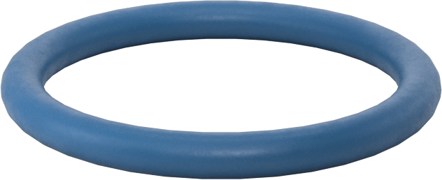 Düşük Sıcaklık Mil. Spec. Florosilikon O-Ring, Kimyasala Dayanıklı, 3/32 Kesirli Genişlik, Dash Numarası 118