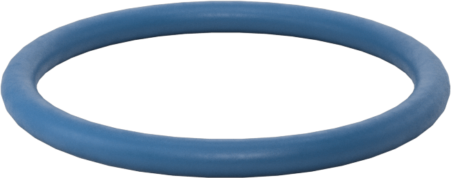 Düşük Sıcaklık Mil. Spec. Florosilikon O-Ring, Kimyasala Dayanıklı, 3/32 Kesirli Genişlik, Dash Numarası 122