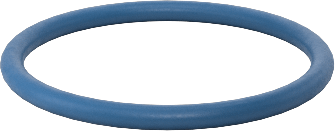 Düşük Sıcaklık Mil. Spec. Florosilikon O-Ring, Kimyasala Dayanıklı, 3/32 Kesirli Genişlik, Dash Numarası 125