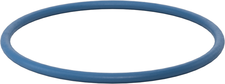 Düşük Sıcaklık Mil. Spec. Florosilikon O-Ring, Kimyasala Dayanıklı, 3/32 Kesirli Genişlik, Dash Numarası 139