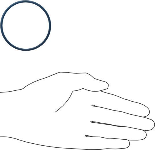 Düşük Sıcaklık Mil. Spec. Florosilikon O-Ring, Kimyasala Dayanıklı, 3/32 Kesirli Genişlik, Dash Numarası 139