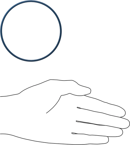 Düşük Sıcaklık Mil. Spec. Florosilikon O-Ring, Kimyasala Dayanıklı, 3/32 Kesirli Genişlik, Dash Numarası 152