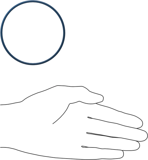 Düşük Sıcaklık Mil. Spec. Florosilikon O-Ring, Kimyasala Dayanıklı, 3/32 Kesirli Genişlik, Dash Numarası 151