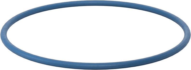 Düşük Sıcaklık Mil. Spec. Florosilikon O-Ring, Kimyasala Dayanıklı, 3/32 Kesirli Genişlik, Dash Numarası 151