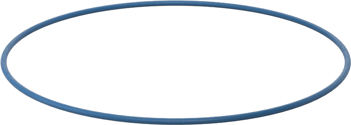Düşük Sıcaklık Mil. Spec. Florosilikon O-Ring, Kimyasala Dayanıklı, 3/32 Kesirli Genişlik, Dash Numarası 163