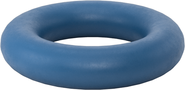 Düşük Sıcaklık Mil. Spec. Florosilikon O-Ring, Kimyasala Dayanıklı, 1/8 Kesirli Genişlik, Dash Numarası 204