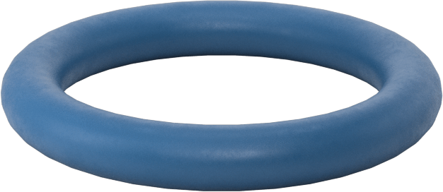 Düşük Sıcaklık Mil. Spec. Florosilikon O-Ring, Kimyasala Dayanıklı, 1/8 Kesirli Genişlik, Dash Numarası 210