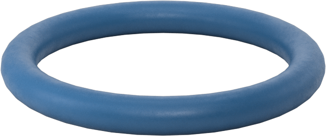 Düşük Sıcaklık Mil. Spec. Florosilikon O-Ring, Kimyasala Dayanıklı, 1/8 Kesirli Genişlik, Dash Numarası 214