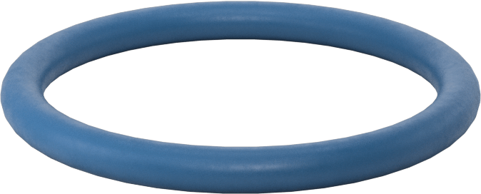 Düşük Sıcaklık Mil. Spec. Florosilikon O-Ring, Kimyasala Dayanıklı, 1/8 Kesirli Genişlik, Dash Numarası 219