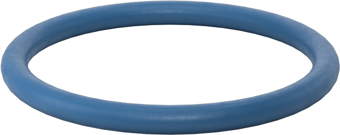 Düşük Sıcaklık Mil. Spec. Florosilikon O-Ring, Kimyasala Dayanıklı, 1/8 Kesirli Genişlik, Dash Numarası 222