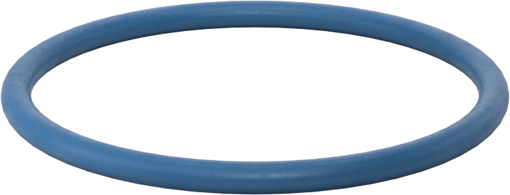 Düşük Sıcaklık Mil. Spec. Florosilikon O-Ring, Kimyasala Dayanıklı, 1/8 Kesirli Genişlik, Dash Numarası 227