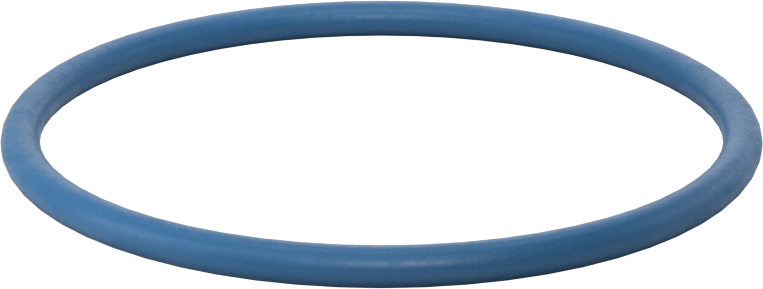 Düşük Sıcaklık Mil. Spec. Florosilikon O-Ring, Kimyasala Dayanıklı, 1/8 Kesirli Genişlik, Dash Numarası 230