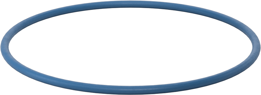 Düşük Sıcaklık Mil. Spec. Florosilikon O-Ring, Kimyasala Dayanıklı, 1/8 Kesirli Genişlik, Dash Numarası 244